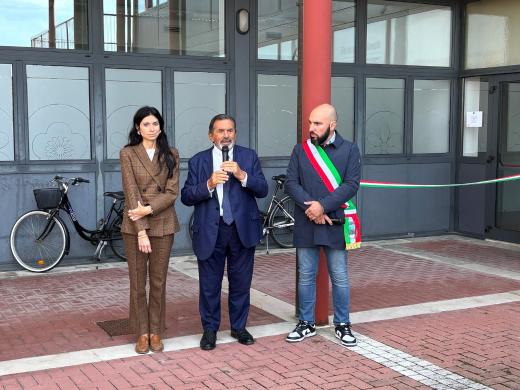 L&rsquo;inaugurazione del Punto Prelievi di Pegognaga